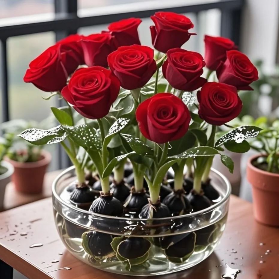 ✨Hydroponic Rose Bulbs -Enchanting Fragrant🌹Can be grown in water or soil