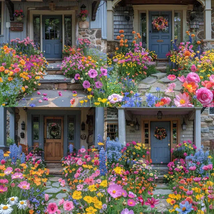 🐝Insect-friendly🔥Over 60 Mixed Perennial Flower Seeds🌿Pure Non-GMO