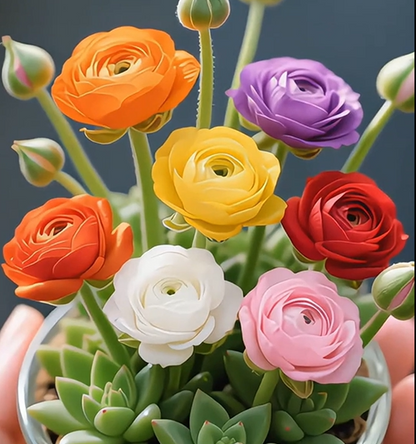 🪴Double-flowered Rose Orchid Bulbs-Cold-resistant and fragrant