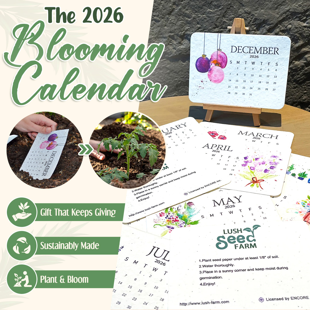 🌱 The 2026 Blooming Calendar: A Garden in Every Page