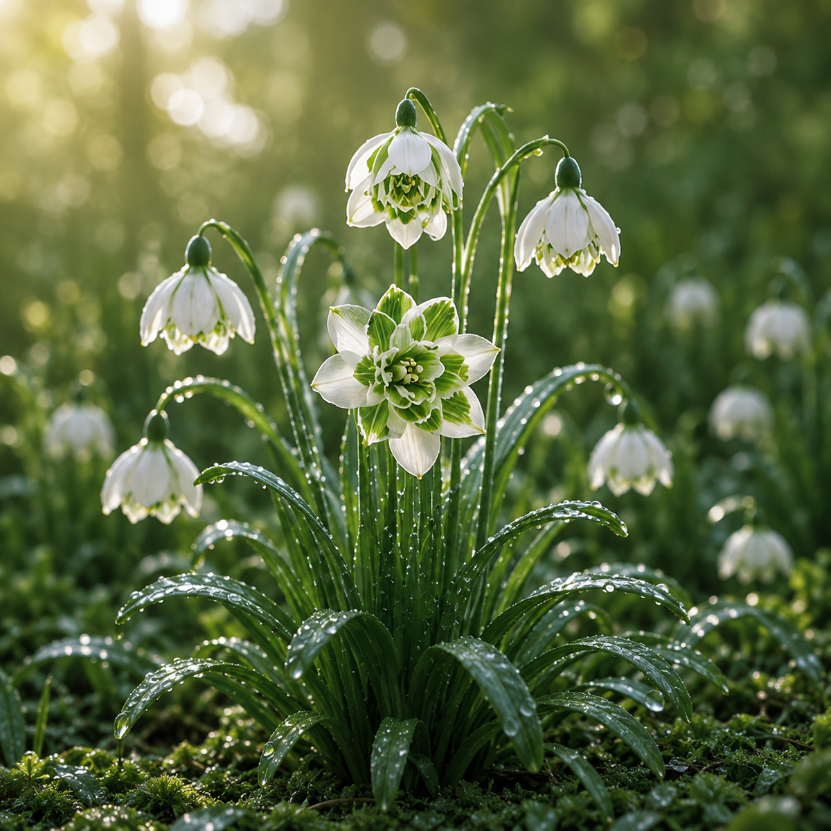 Double Snowdrop Bulbs-🤍Winter-Breaking Blooms