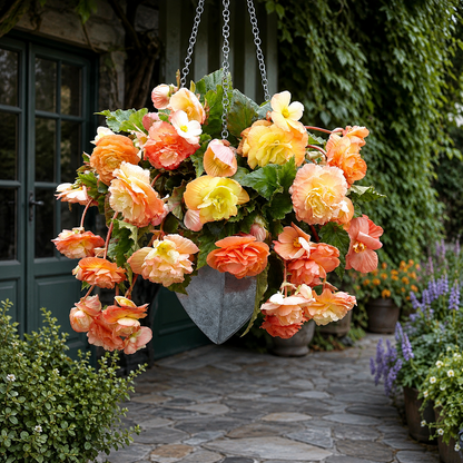 🌺Weeping Begonia Bulbs-Stunning Hanging Basket Flowers