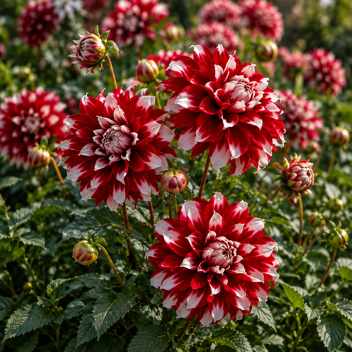 🎅  'Santa Claus' Dahlia Bulbs