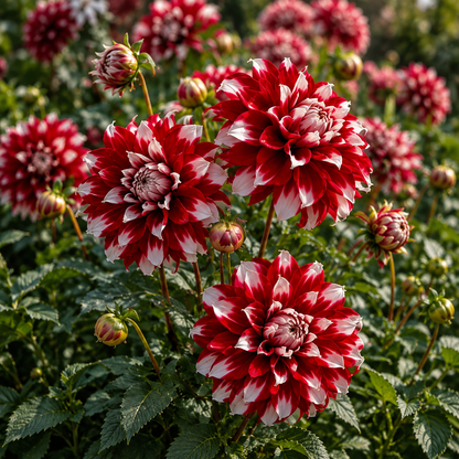 🎅  'Santa Claus' Dahlia Bulbs