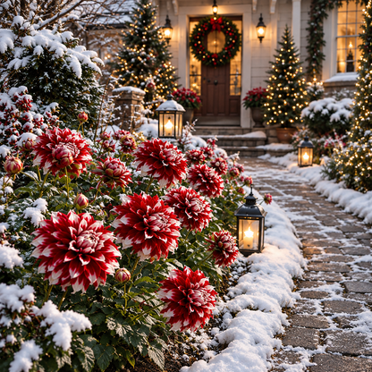 🎅  'Santa Claus' Dahlia Bulbs