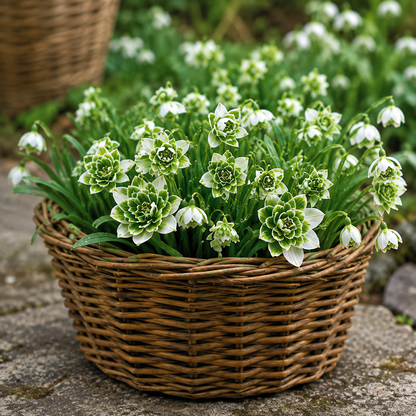 Double Snowdrop Bulbs-🤍Winter-Breaking Blooms