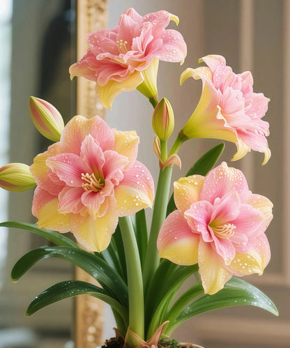 🌺 Amaryllis Bulbs– Dramatic Blooms, Effortless Grace! 🌿✨