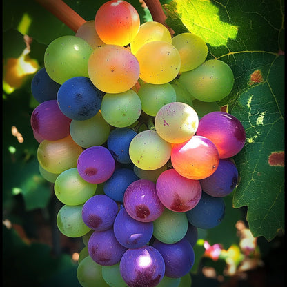 Rare Rainbow Hybrid Grape Organic