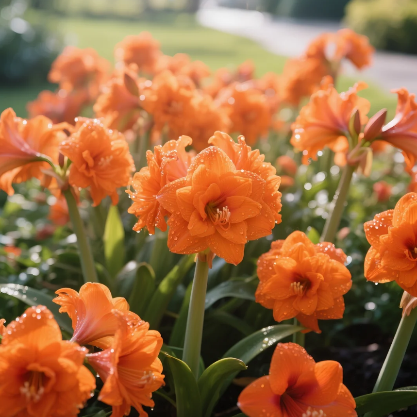 🌺Double Perfume Amaryllis Bulbs—Blooming In 40 Days