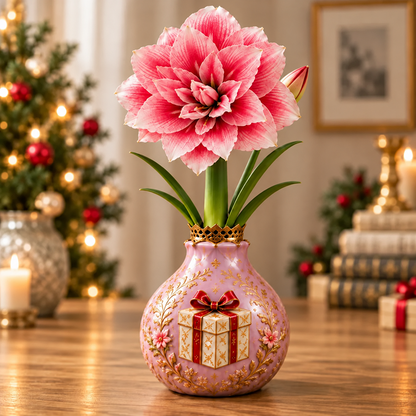 🔥 No Soil! No Water! Just Blooms! 🎄🌺 Watch These Holiday Magic Amaryllis Bulbs Come to Life!