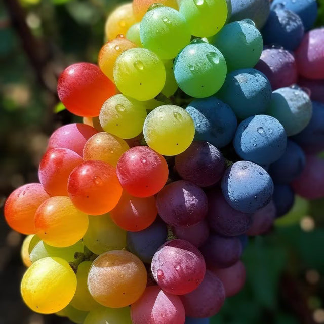 Rare Rainbow Hybrid Grape Organic