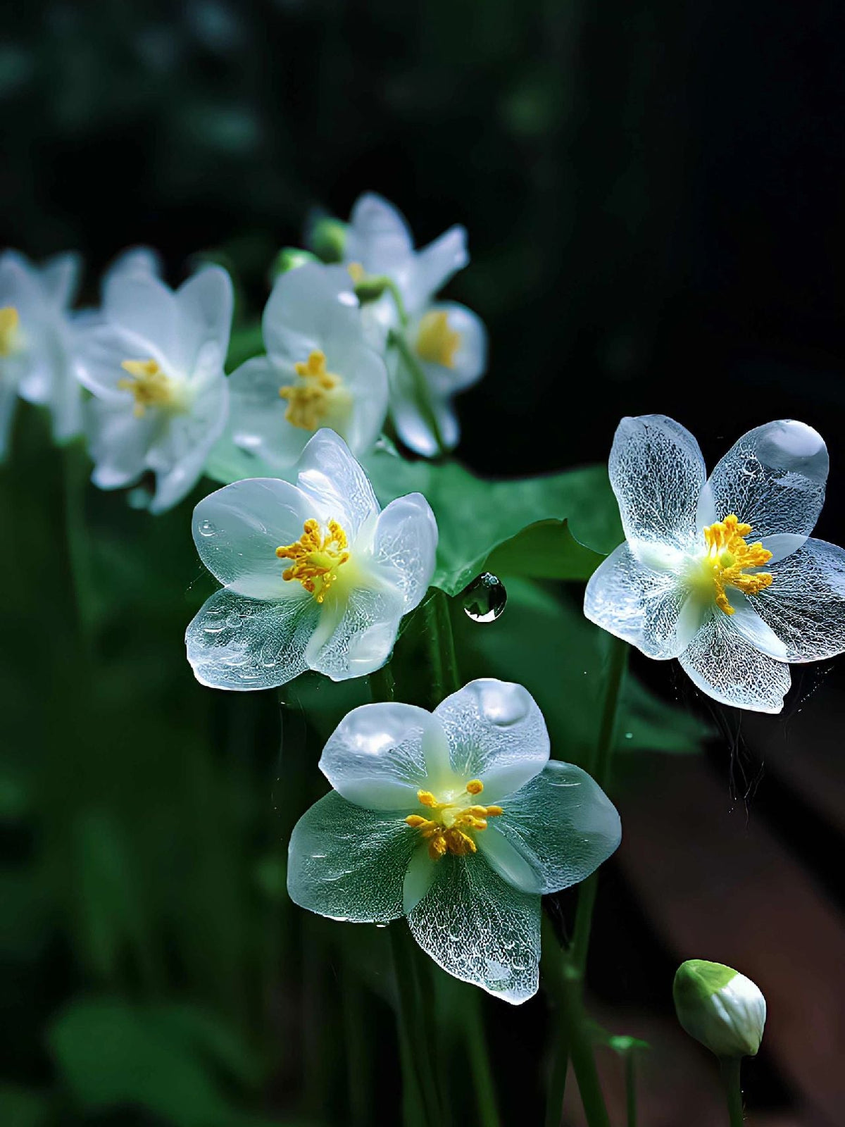 Diphylleia Seeds Crystal Flower Seeds
