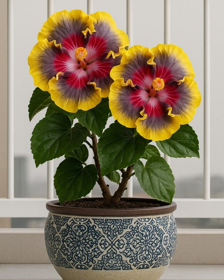 🌺 Rare Hibiscus Seeds – Year-Round Blooms in Pots