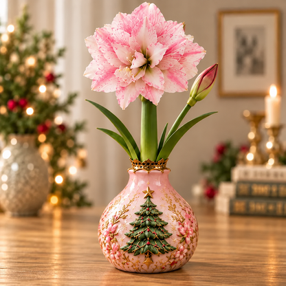 🔥 No Soil! No Water! Just Blooms! 🎄🌺 Watch These Holiday Magic Amaryllis Bulbs Come to Life!