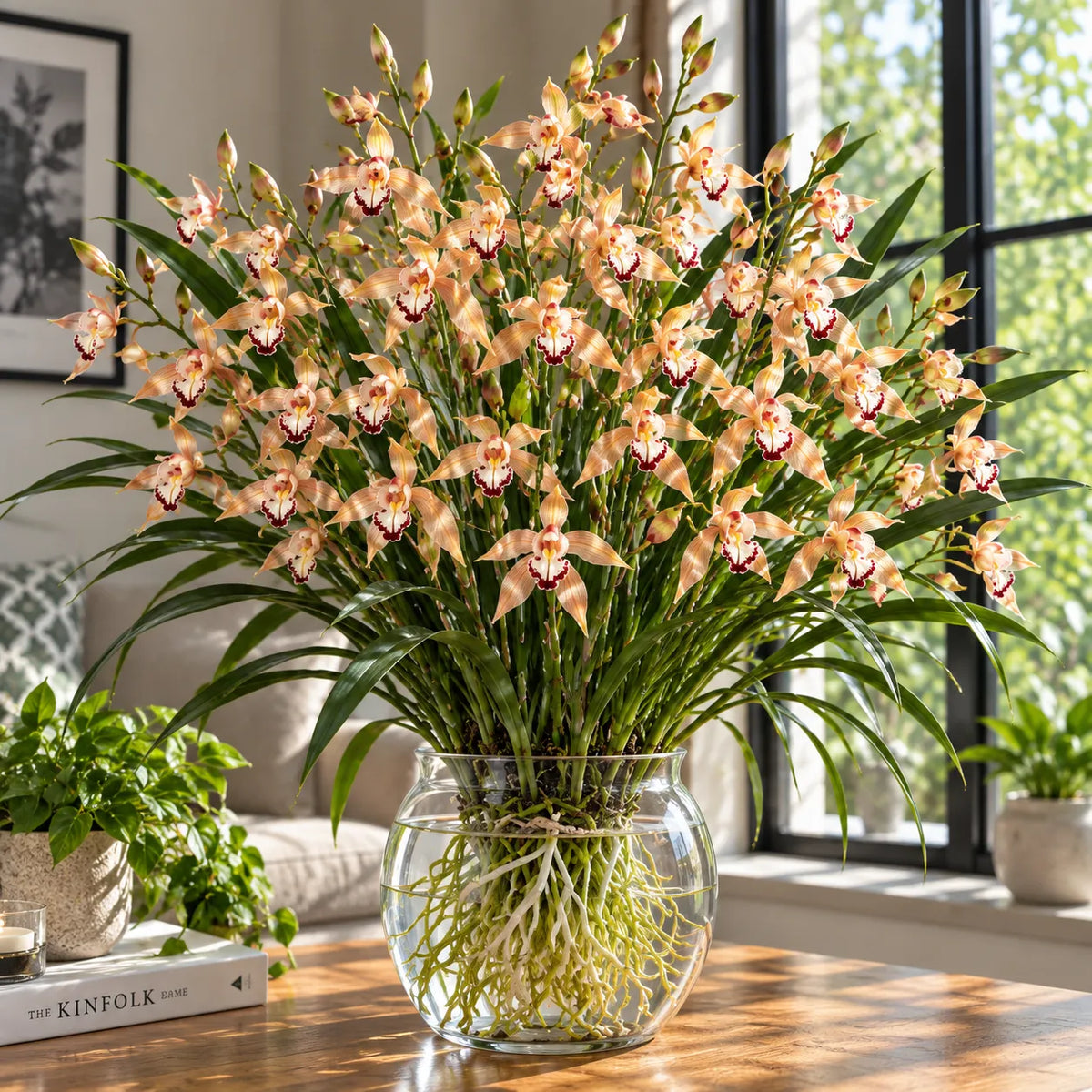 🌸 Rare Hydroponic Dancing Orchid Bulbs – Elegant Blooms Grown Beautifully in Water