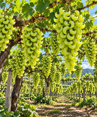 🍇 Rare Crescent Moon Grapes – Grow Stunning Moon-Shaped Grapes at Home!