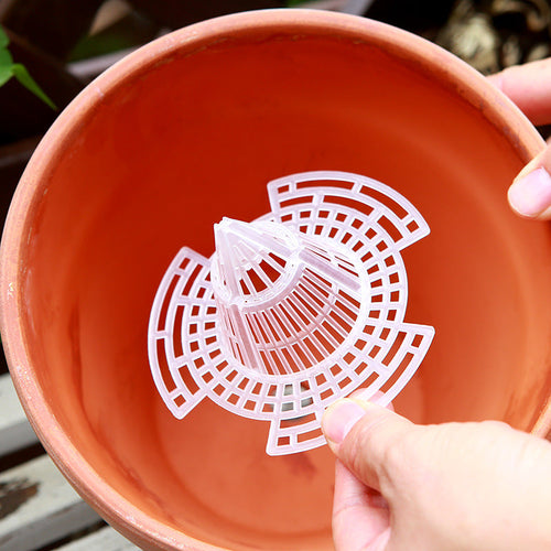 Planter Drainage Device Anti-Rot Root