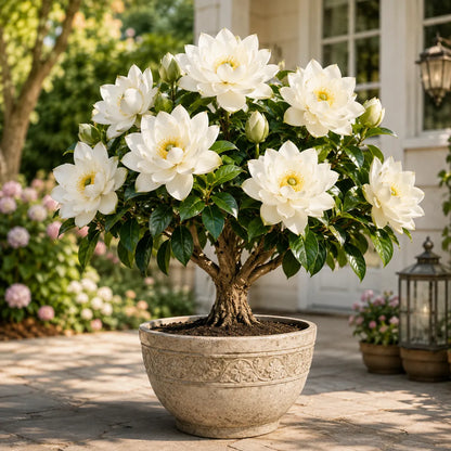 🌸 Rare Moonlight Lotus Tree Bulbs – Exotic Lotus-Like Blooms for Elegant Patios & Gardens