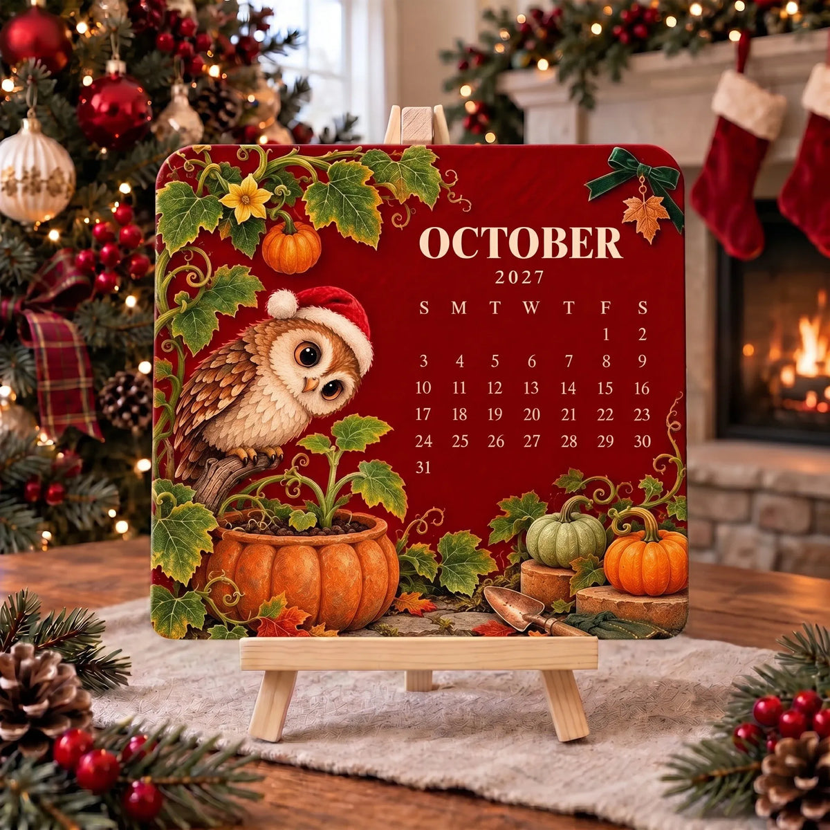 🎄Buy 2 Set Get 1 FREE✨ Christmas Special Edition – Eco-friendly, plantable “timeless” seed calendar 2027 🌸🌿