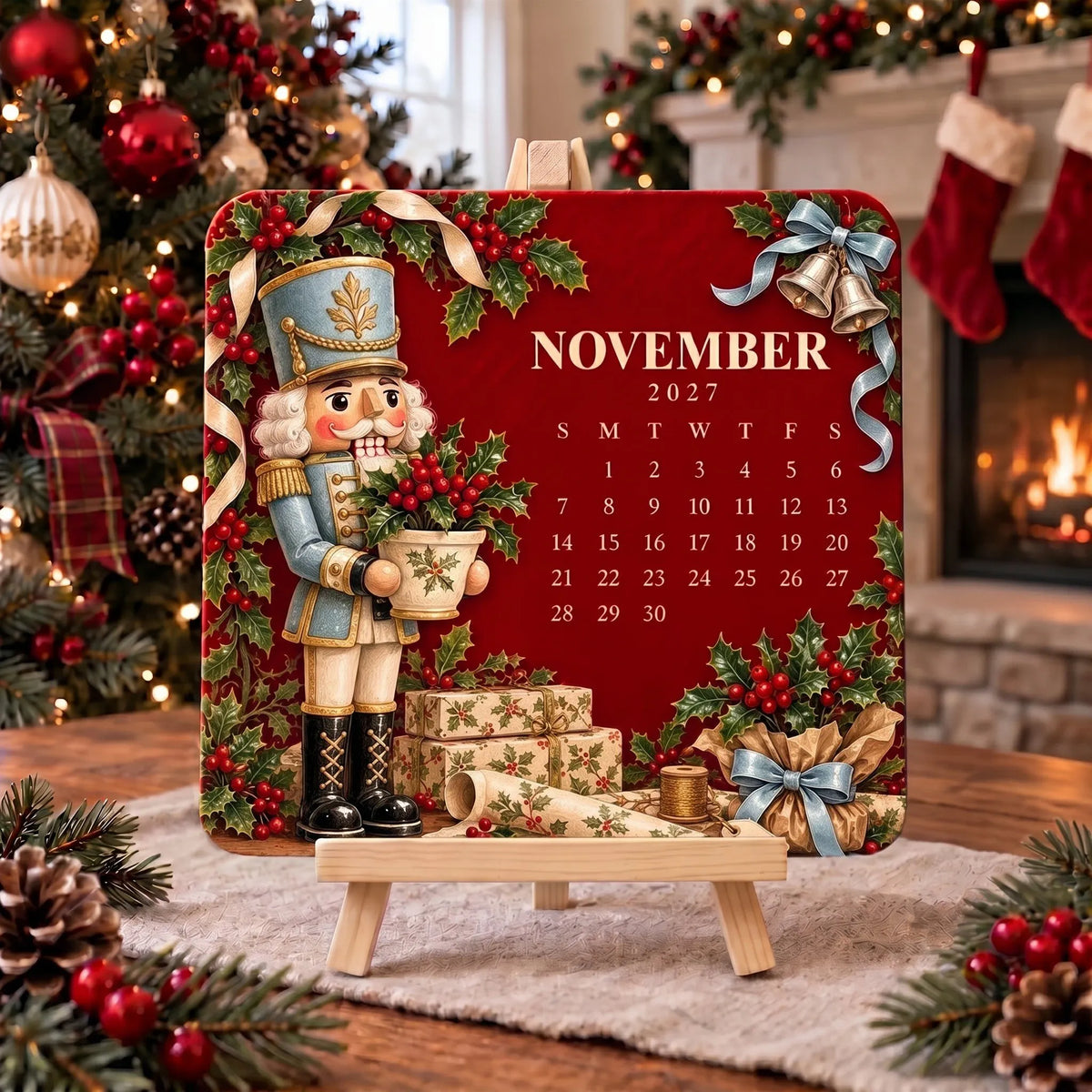🎄Buy 2 Set Get 1 FREE✨ Christmas Special Edition – Eco-friendly, plantable “timeless” seed calendar 2027 🌸🌿