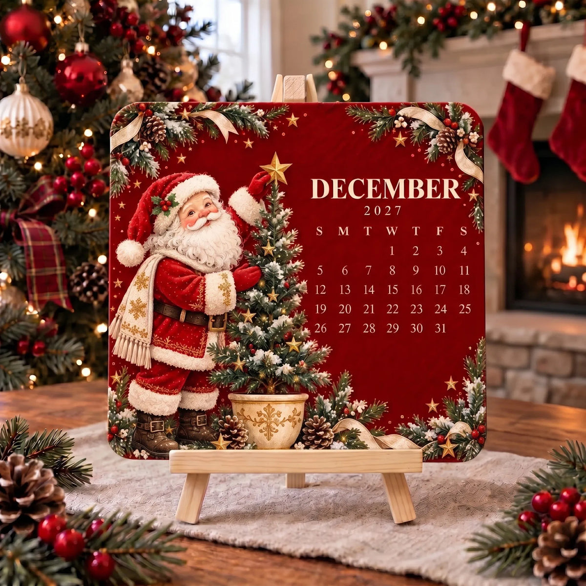 🎄Buy 2 Set Get 1 FREE✨ Christmas Special Edition – Eco-friendly, plantable “timeless” seed calendar 2027 🌸🌿