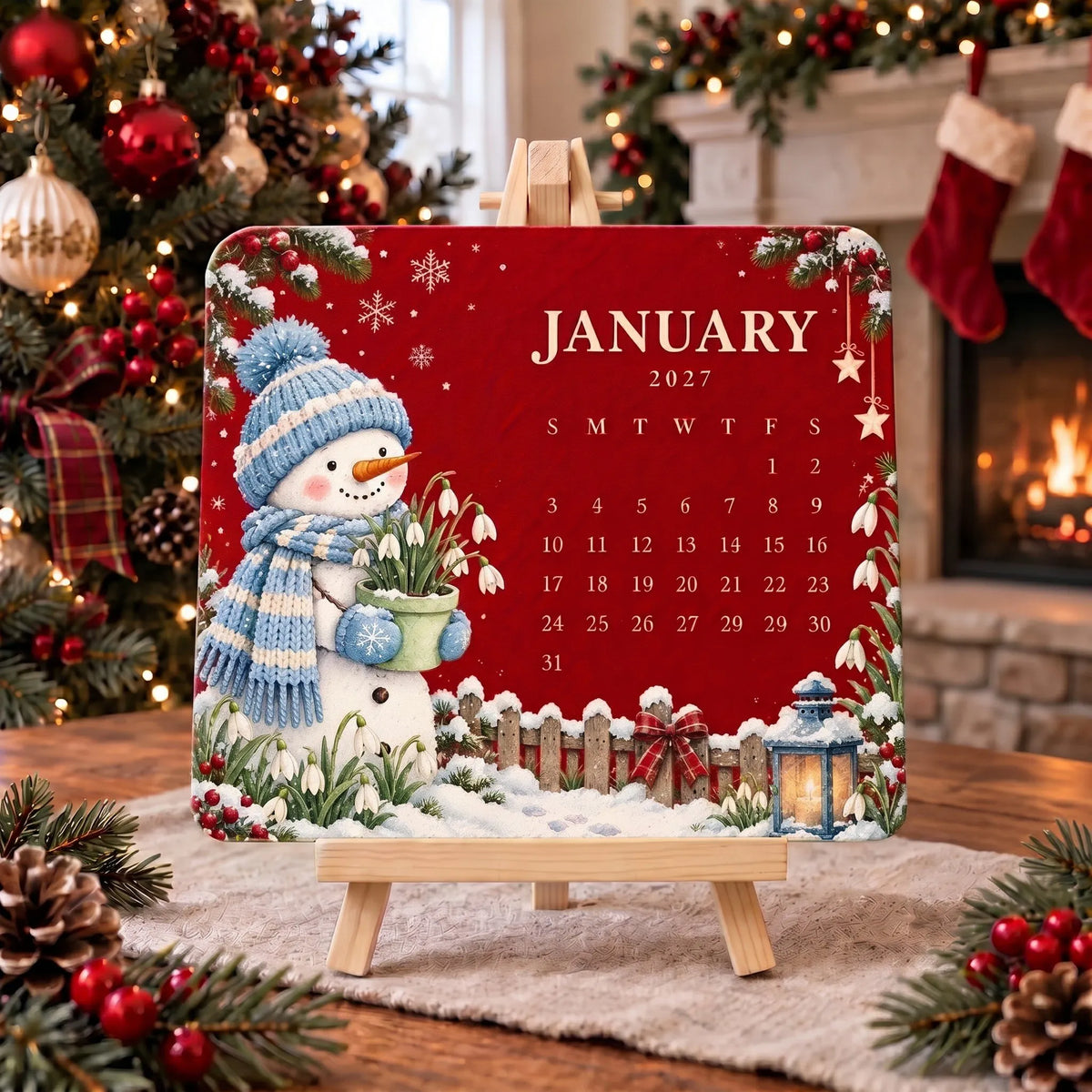 🎄Buy 2 Set Get 1 FREE✨ Christmas Special Edition – Eco-friendly, plantable “timeless” seed calendar 2027 🌸🌿