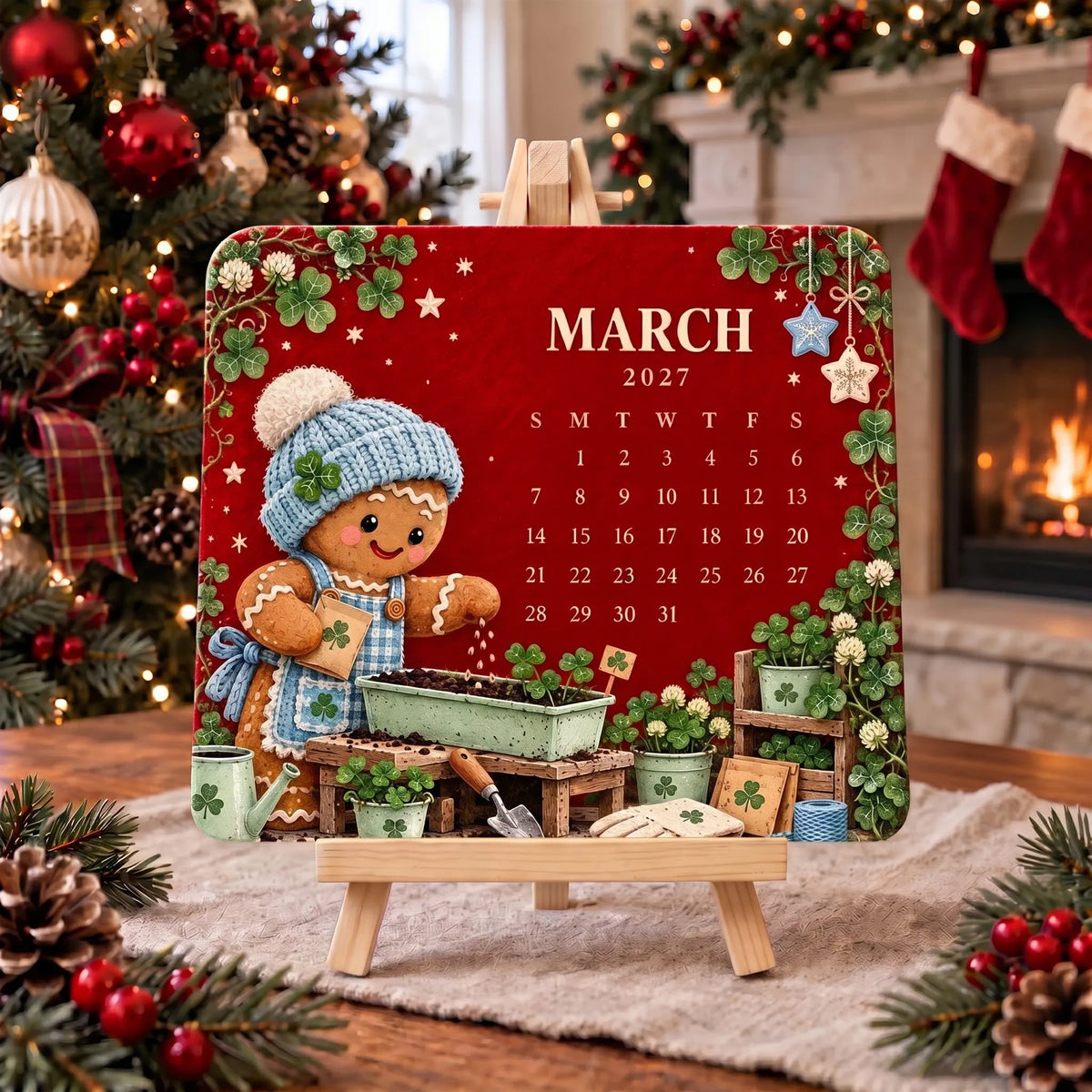 🎄Buy 2 Set Get 1 FREE✨ Christmas Special Edition – Eco-friendly, plantable “timeless” seed calendar 2027 🌸🌿
