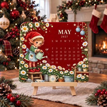 🎄Buy 2 Set Get 1 FREE✨ Christmas Special Edition – Eco-friendly, plantable “timeless” seed calendar 2027 🌸🌿