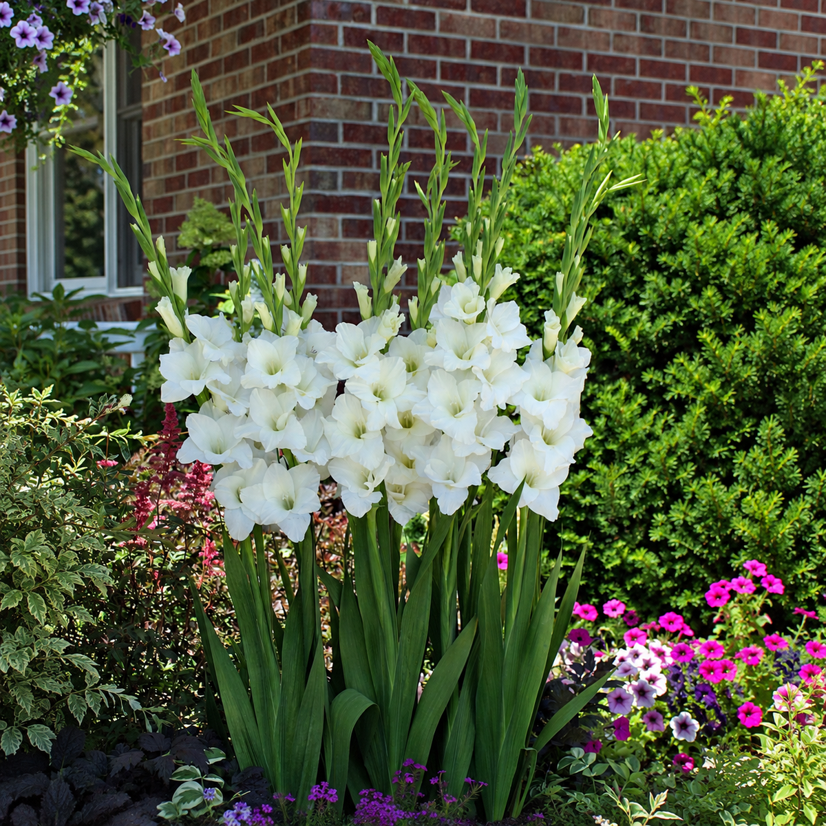 🌸 Colorful Gladiolus Flower Bulbs 🌈