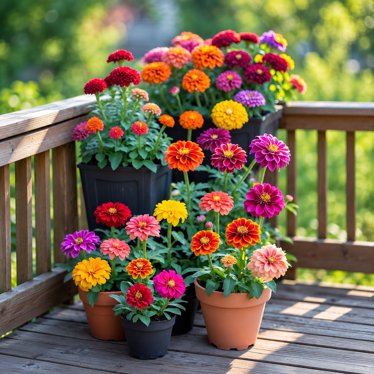 🌸 Grow Your Own Flower Garden – Mix Zinnia Seeds 💐