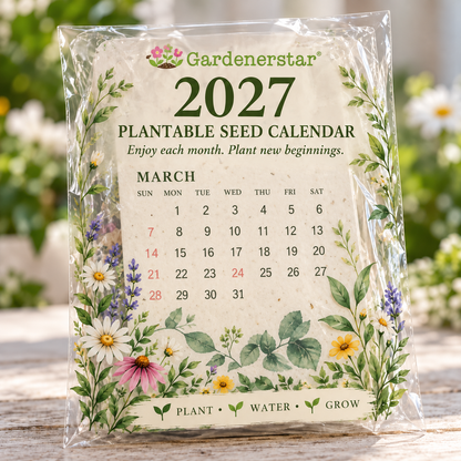 ✨Early Holiday Sale 45% OFF🌱Eco-Friendly Plantable “Timeless” Seed Calendar 2027