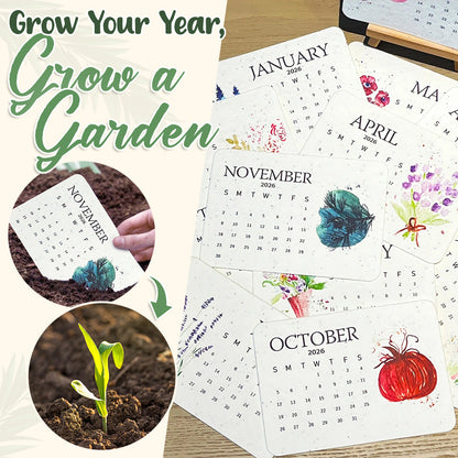 🌱 The 2026 Blooming Calendar: A Garden in Every Page