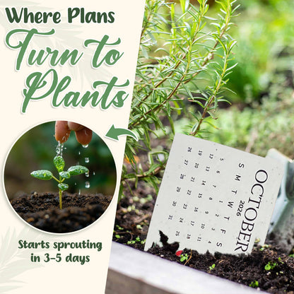 🌱 The 2026 Blooming Calendar: A Garden in Every Page
