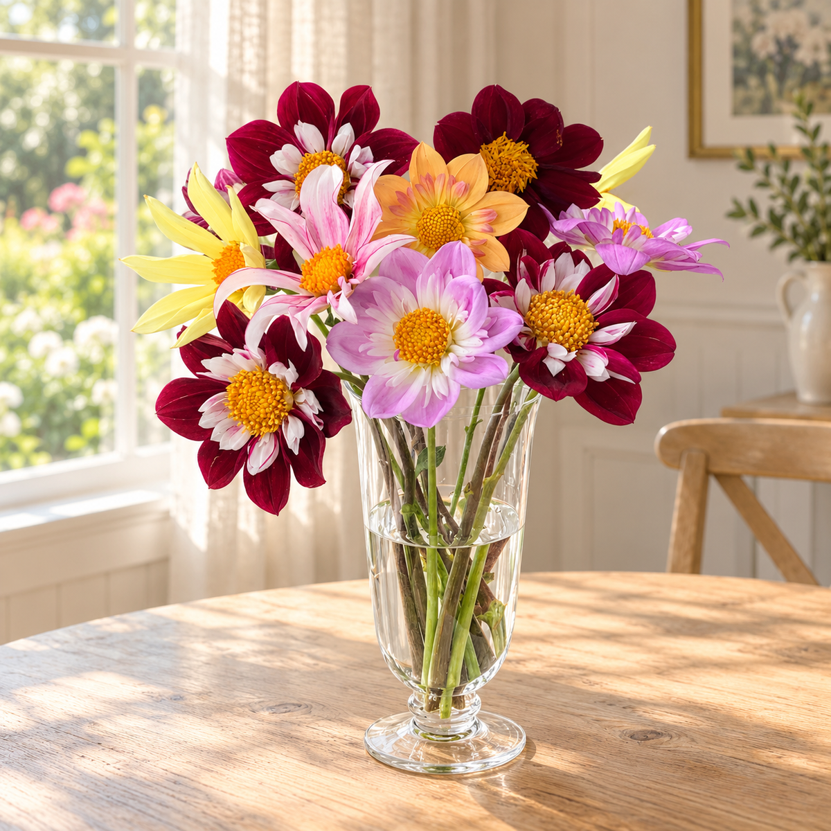 🌸 Rare Single-Flowered Dahlia Seeds-Homegrown Cut Flowers•Pollinator-Friendly Flowers