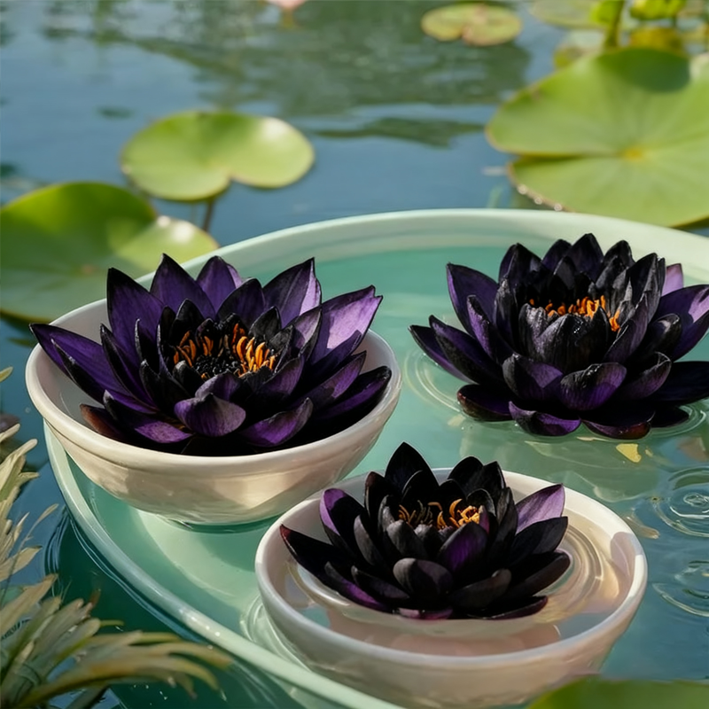 💮Midnight Purple Lotus Seeds