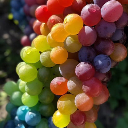 Rare Rainbow Hybrid Grape Organic