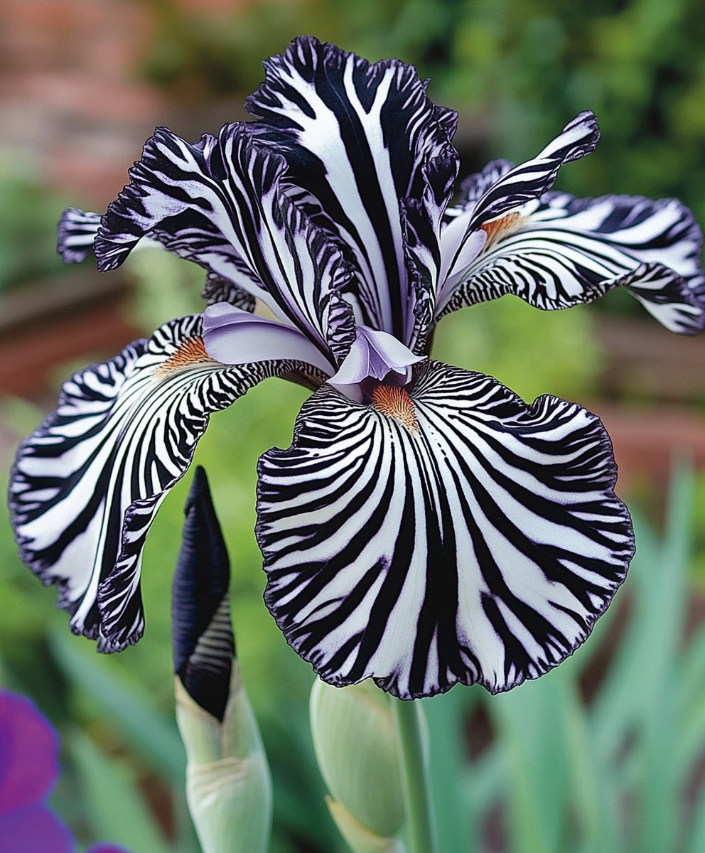 Zebra Stripes Iris Seeds