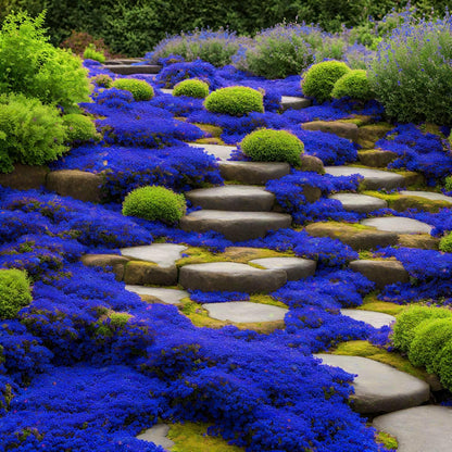 ✨Creeping Thyme Seeds for Four Seasons🏡Create Your Perfect Lawn Here🌼