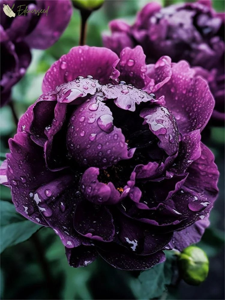 Black Beauty Peony Flower Seeds