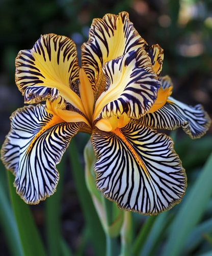 Zebra Stripes Iris Seeds