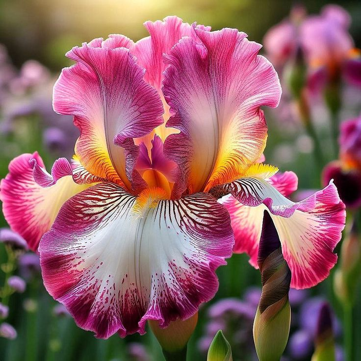 Golden Panther-Rare Iris Bulbs⚜️