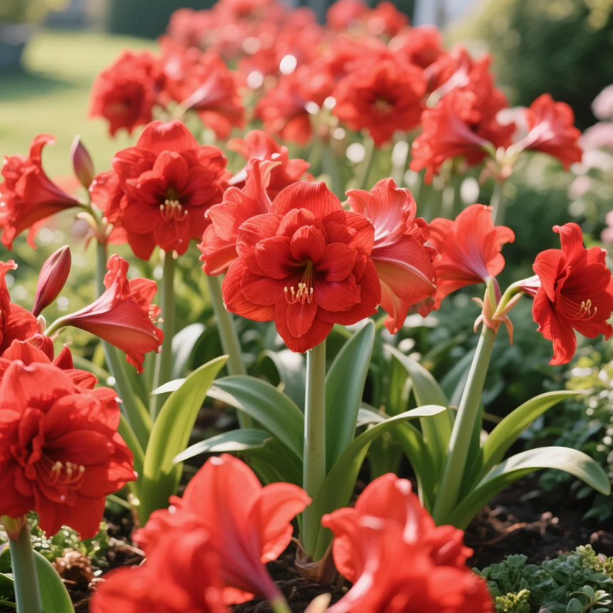 🌺Double Perfume Amaryllis Bulbs—Blooming In 40 Days