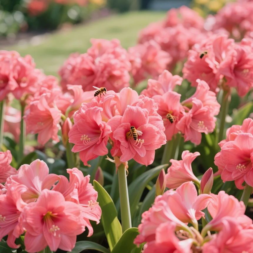 🌺Double Perfume Amaryllis Bulbs—Blooming In 40 Days