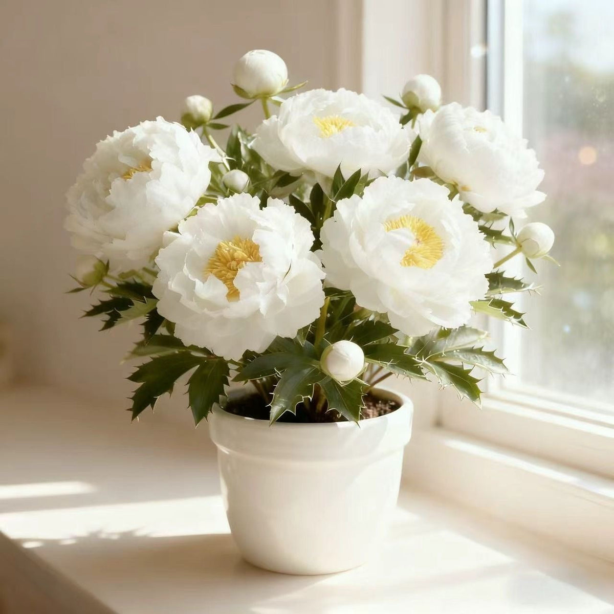 Dwarf Peony Seeds – Big Blooms in Small Spaces 🌿 Easy to Grow & Beautifully Compact