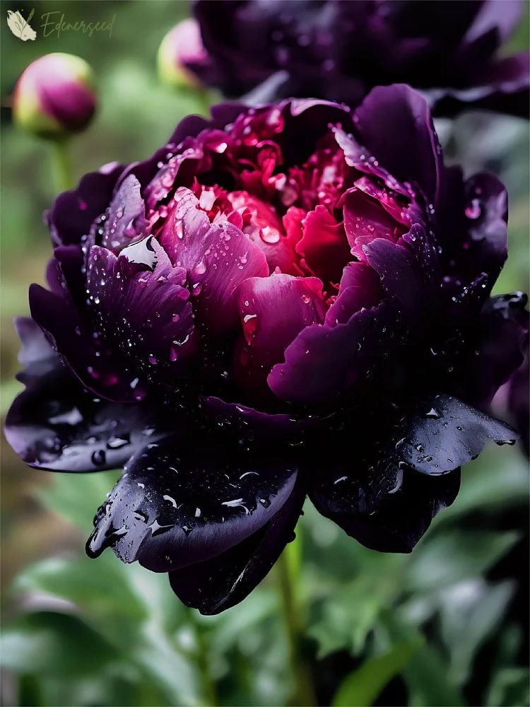 Black Beauty Peony Flower Seeds