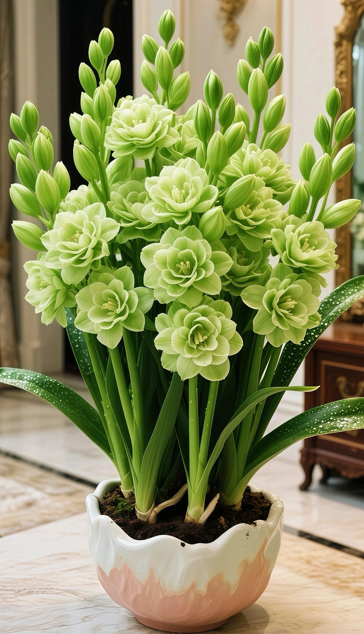 🌼 Double Tuberose Bulbs – Living Perfume for Your Garden