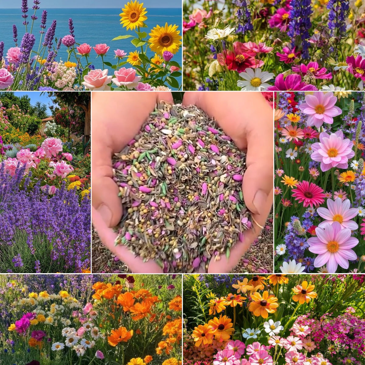 Colorful Wildflower Seed Mix 🌈